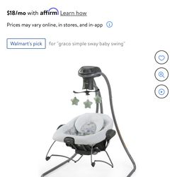 Graco Simple Sway Swing