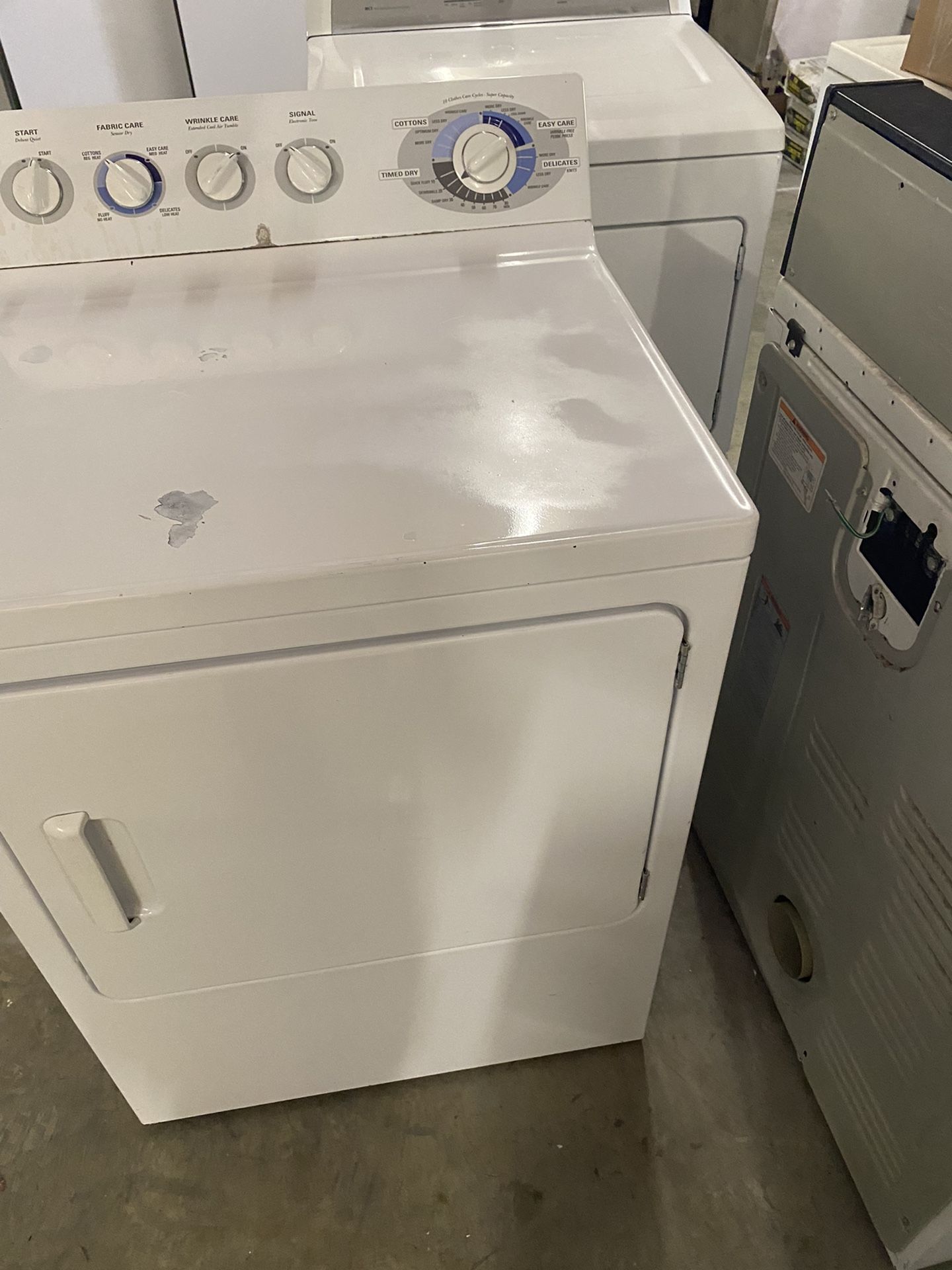 Ge Dryer Works Great