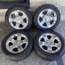 20’ Silverado Tahoe Suburban LTZ Wheels Tires 6 Lug