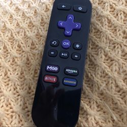 universal Roku TV remote control, likely a replacement model for various Roku TV brands.