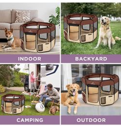 Zampa Portable Crate & Playpen