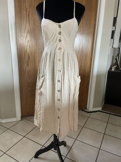 Beige Summer Dress 