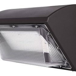 Hyperikon LED Wall Pack, 90W (HPS HID Replacement), Commercial and Industrial Outdoor Lighting, IP65 Waterproof, UL, DLC, Crystal White