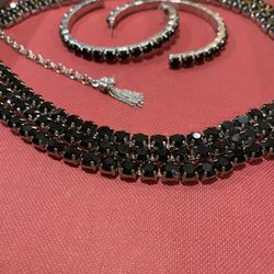 Vera Wang With Matching Earrings