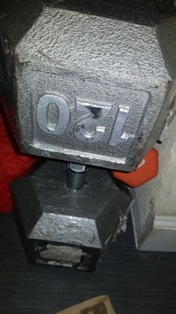 120lb dumbbell