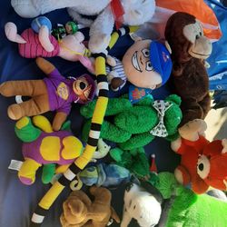 Bag of stuffed Animals 