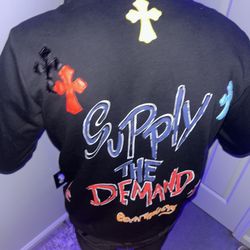 Chrome Hearts Multi-Colored Cross Hoodie