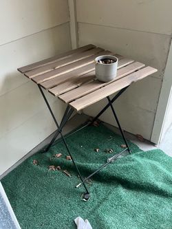 outside side table
