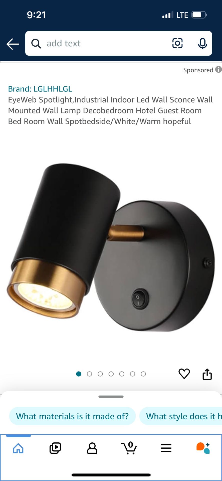 2 Brand New Spotlights