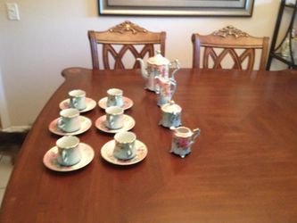 Antique Tea cups and plates.