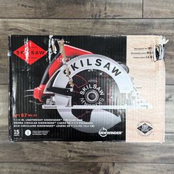 Skilsaw SPT67WL-01 7-1/4” 15 Amp Lightweight Sidewinder Corded Circular Saw