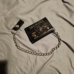 True Religion Black Jean Jacket W/free True Wallet