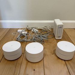 Google Wifi With Modem Combo