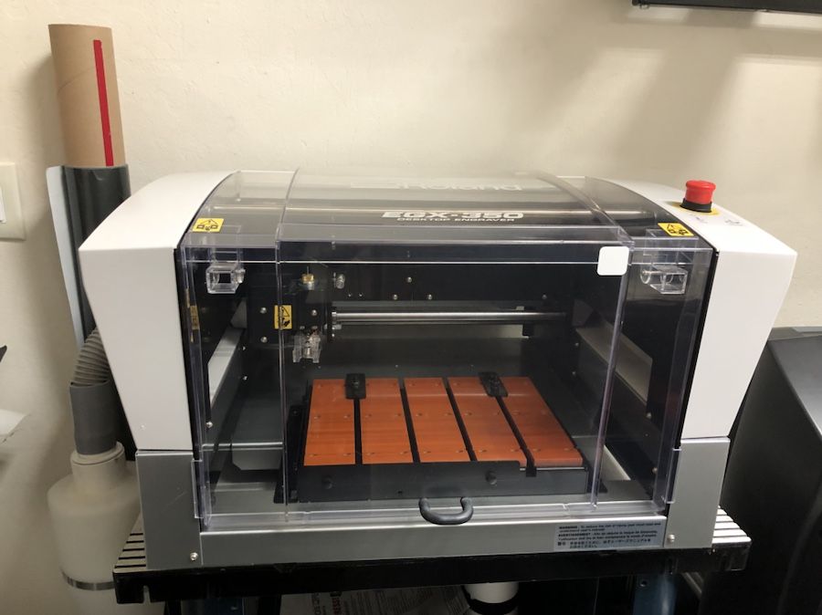 Roland EGX-350 Desktop Engraver CNC - Extras