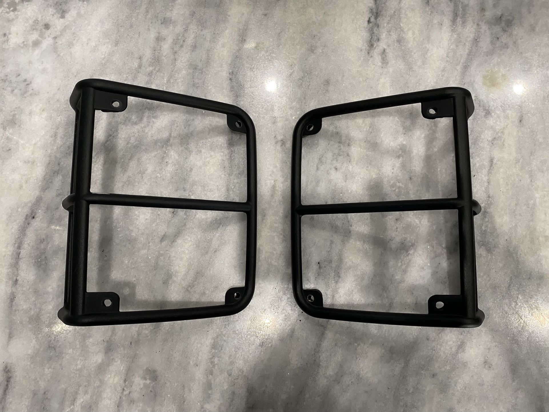 Jeep Wrangler OEM Tail Light Covers 2015