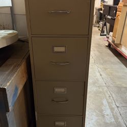 4-Drawer File Cabinet