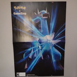 Gamestop X Pokemon Promotional Poster