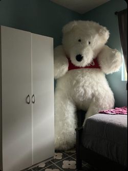 9ft white bear