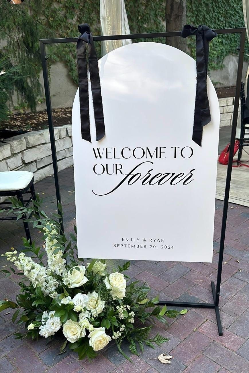 Custom Acrylic Event Sign – Personalized for Any Occasion!