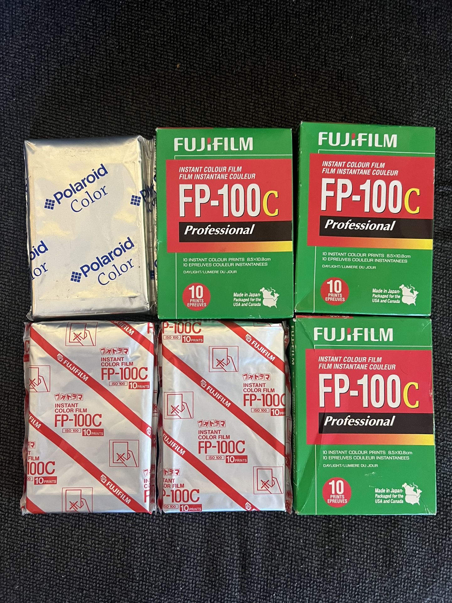 Fuji Fp-100c Polaroid Film