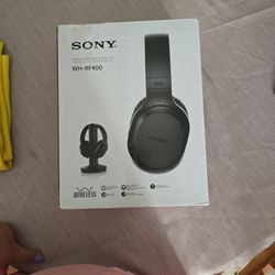 Sony WH-RF400 Wireless Headphones – Brand New in Box