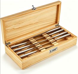 Upgraded Knife Box, Knife Lock Box Kitchen Knife Storage Box Lockable Large Knives Holder & Organizer for Chef Knives or Steak Knives