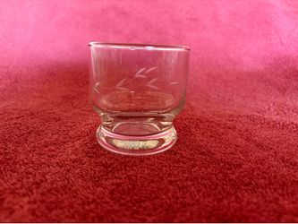 8 Princess House Heritage Footed Punch/Juice Glasses
