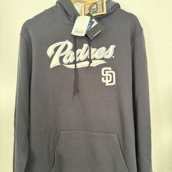 Padres Hoodie New Era Size L $35 Obo