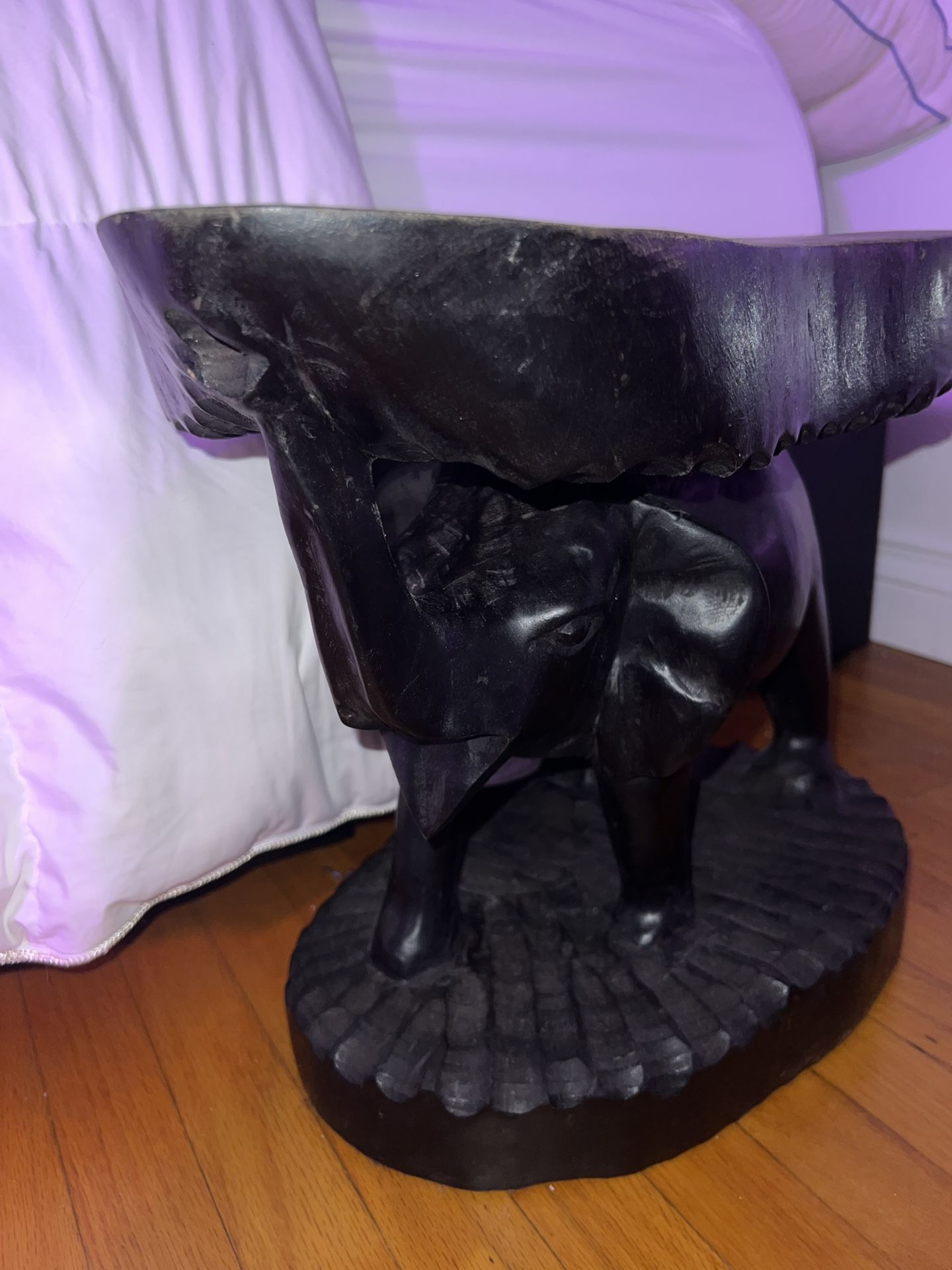 Authentic African Elephant Carving