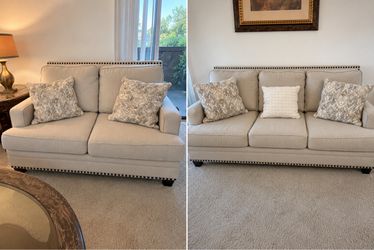 Couch and loveseat