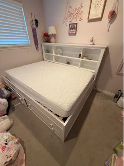 Bed Frame  with storage