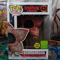 Loungefly Demogorgon online Backpack & Glow GITD Funko Pop - 2022 SDCC Exclusive LE3000