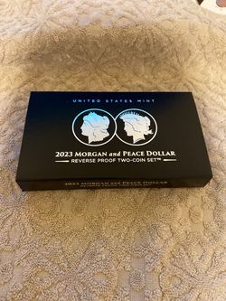 2023 Morgan And Peace Dollars reverse proof set