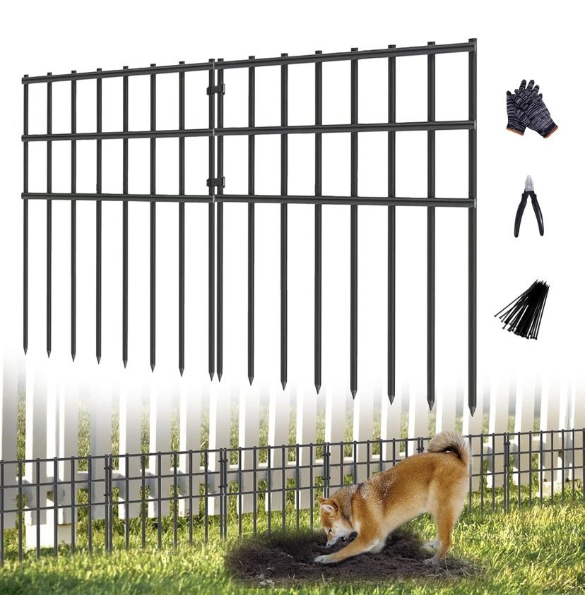 23 Pack Garden Animal Fence