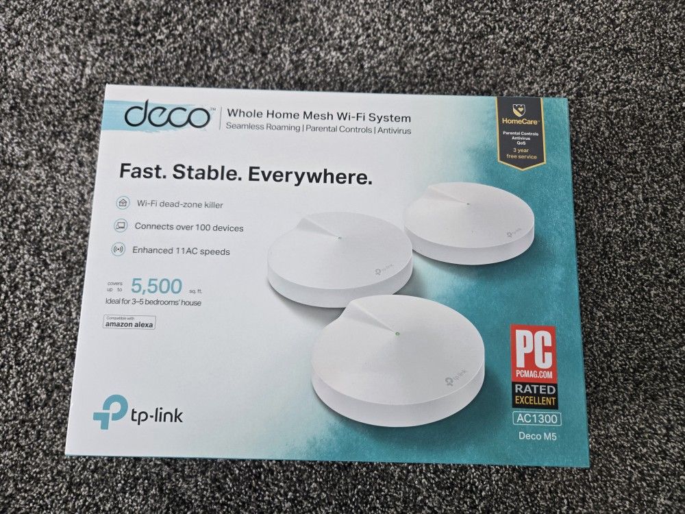 TP-LINK Deco M5 Mesh AC1300 Whole Home Mesh WiFi