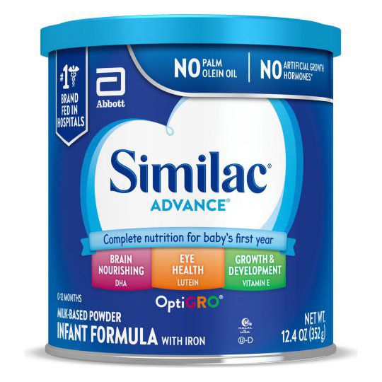 Similac advance 12.4 oz