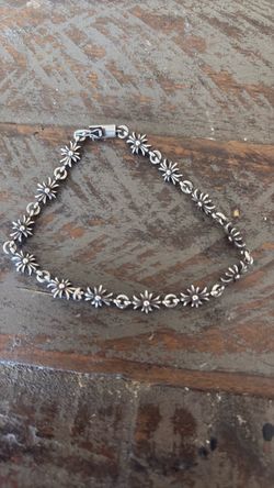 Chrome hearts tiny e bracelet