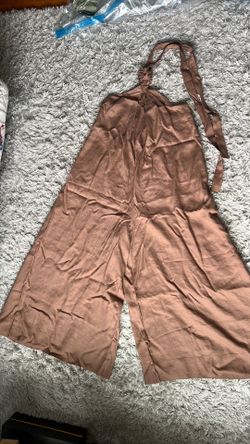 Linen jumpsuit Anthropology Size S