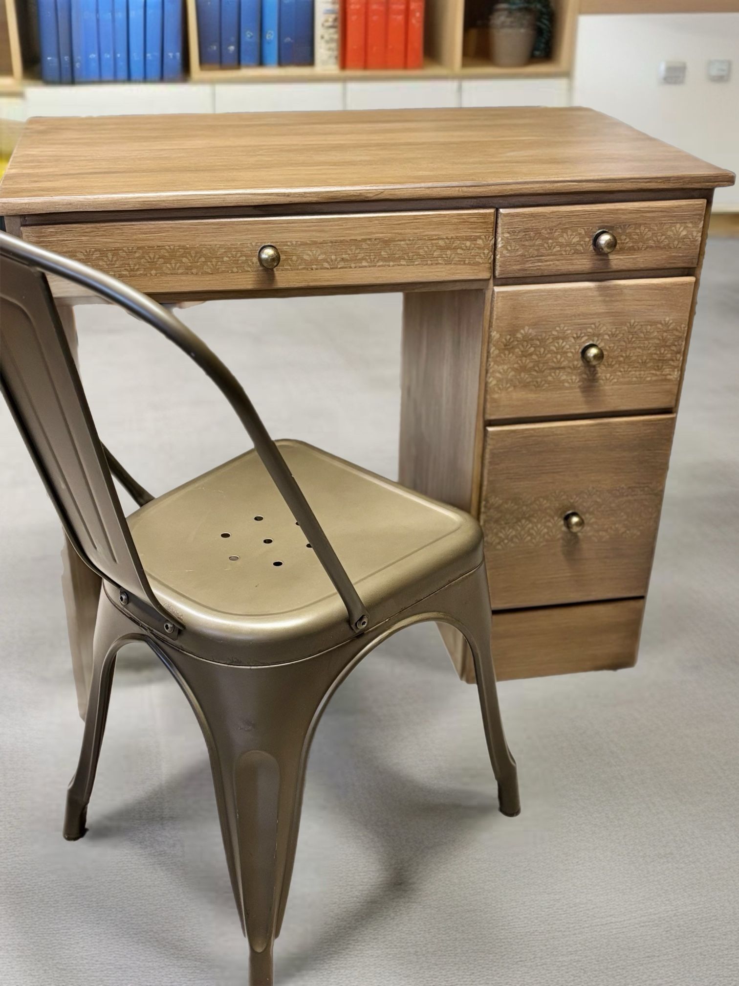 Refinished Desk Vanity