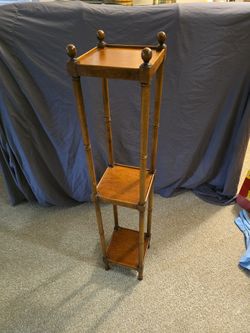 1940's Vintage Regency 3 Tier Mahogany Etagere