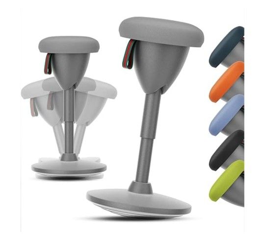 Adjustable Desk Wobble Stool
