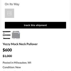 Gap Yeezy Balenciaga Pull Over Size M