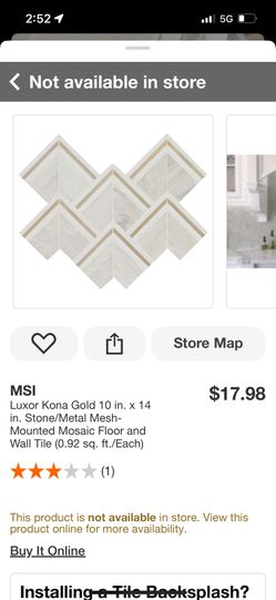 Luxor Kona Gold Tile