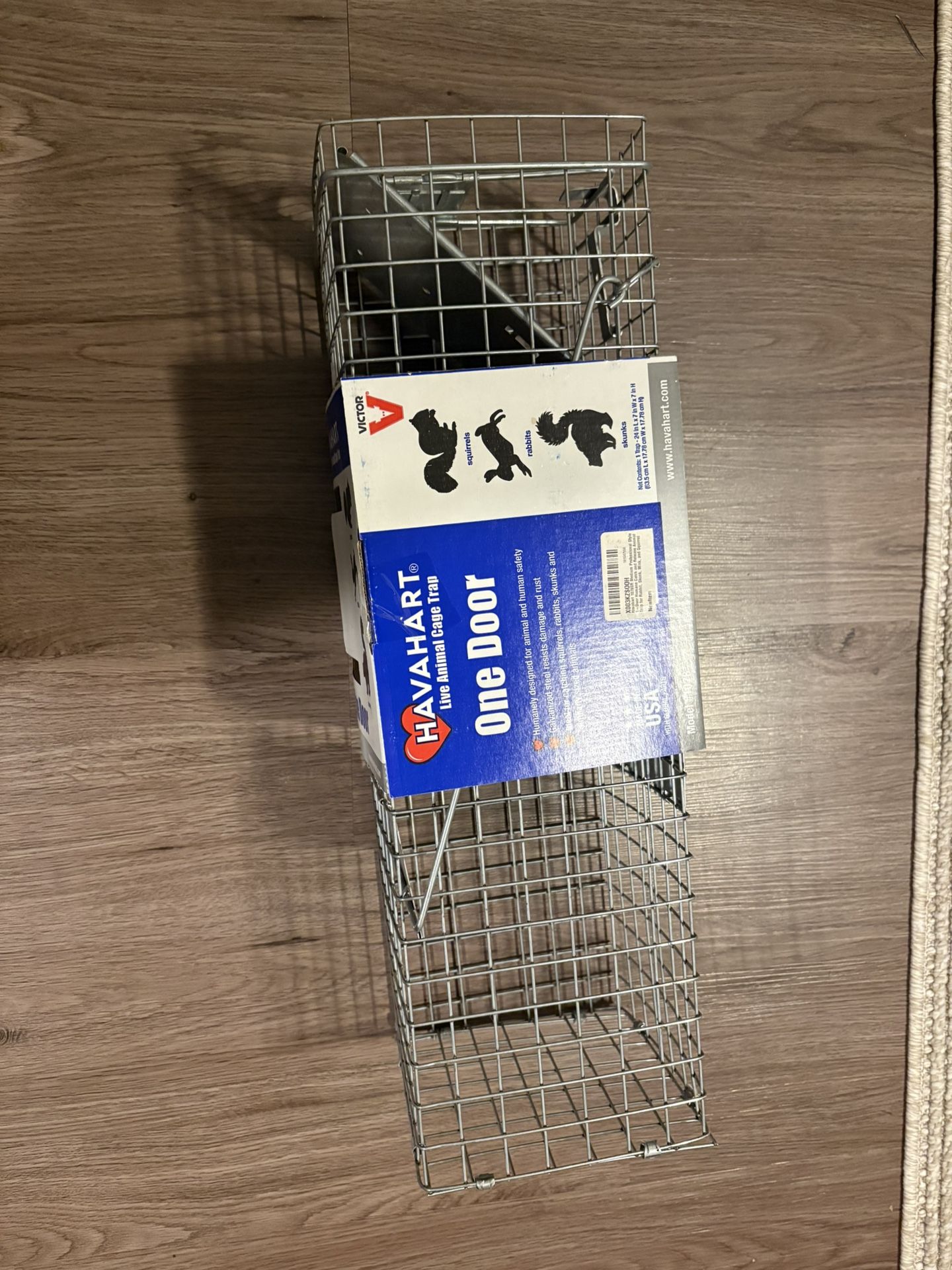Havahart 1078 Medium 1-Door Catch and Hold Live Catch Animal Trap