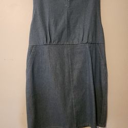 Denim dress