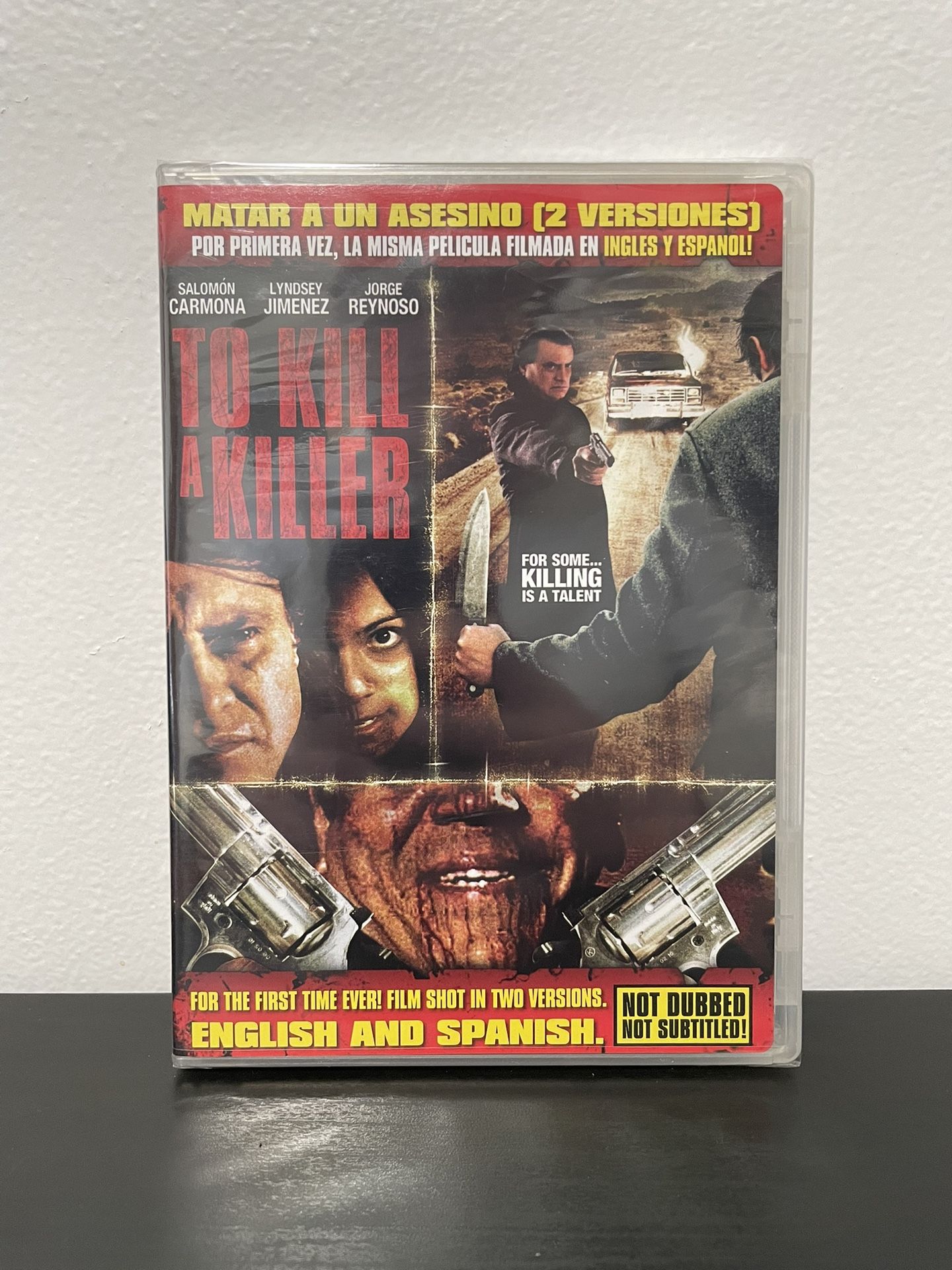 To Kill A Killer DVD Movie NEW SEALED 2 Versions English & Spanish 2007