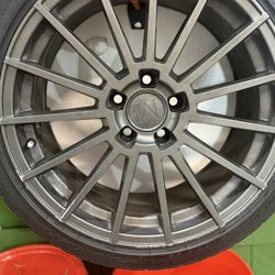 18” rims  5 x 112 bolt pattern 