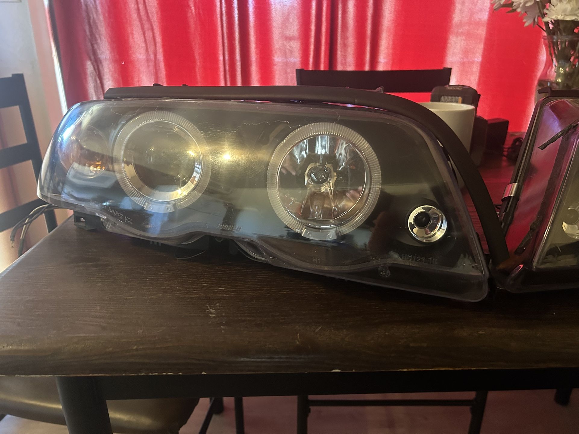E46 BMW Halo Headlights