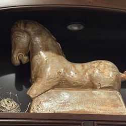 Vintage JARU 1974 Regency Style ROMAN HORSE Sculpture Figure STATUE