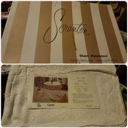 Vintage Scranton Lace Tablecloth